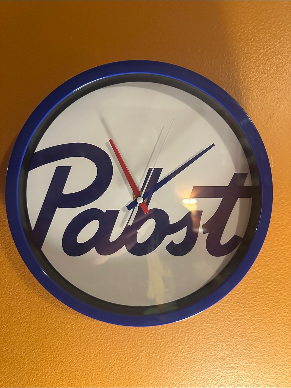 Pabst Blue Ribbon clock